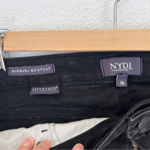 NYDJ Barbara Bootcut High Rise Jeans Pants 18 Plus Size - Picture 5 of 9